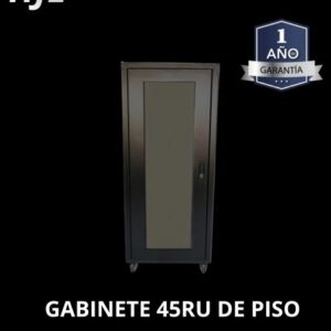 GABINETE DE 45RU DE PISO PARA TELECOMUNICACIONES