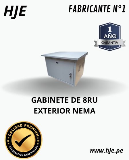 Gabinete Exterior de 8RU