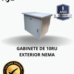 GABINETE EXTERIOR NEMA DE 10RU