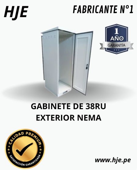 GABINETE DE 38RU EXTERIOR NEMA